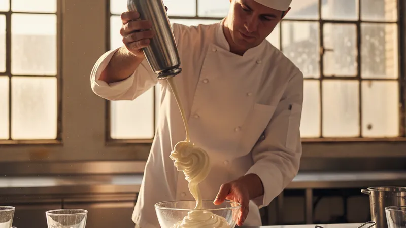 Oxyde nitrique dans la crème fouettée : à quoi ça sert ?